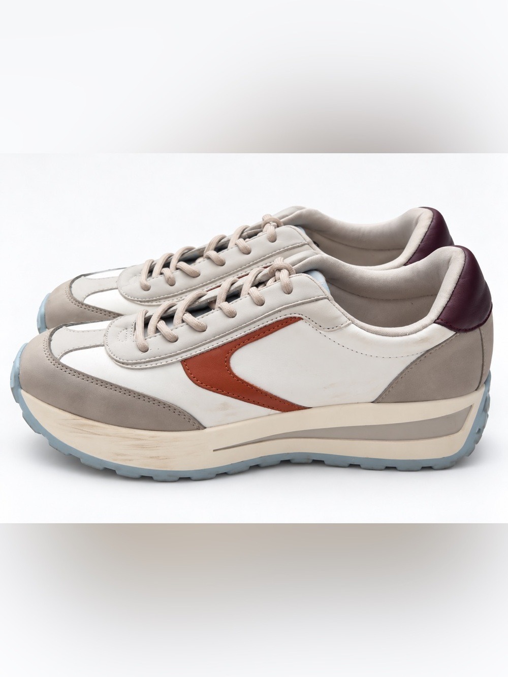 Wild Fable Chunky Platform Retro Sneakers Women’s Size 8.5 Colorblock - Picture 2 of 8